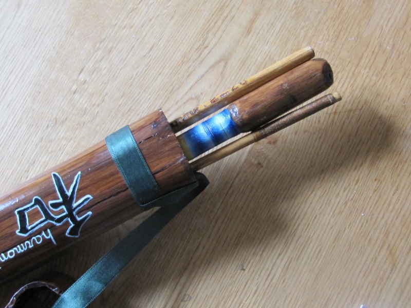 canne spinning en bambou faite par un ami Img_0142