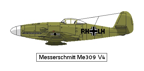 profiles avions de la WW2 Me309-10