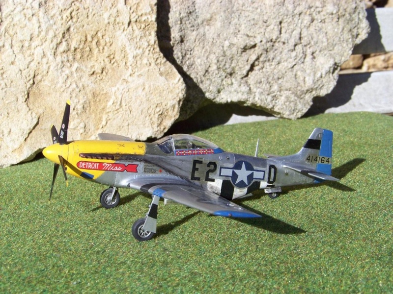 North American P-51B Mustang, Monogram, 1/48, 1999 100_4510