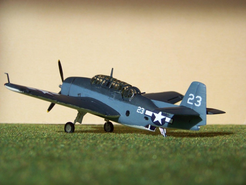 [Aoshima] Grumman TBM-3 Avenger,1/93, 1964  100_4512