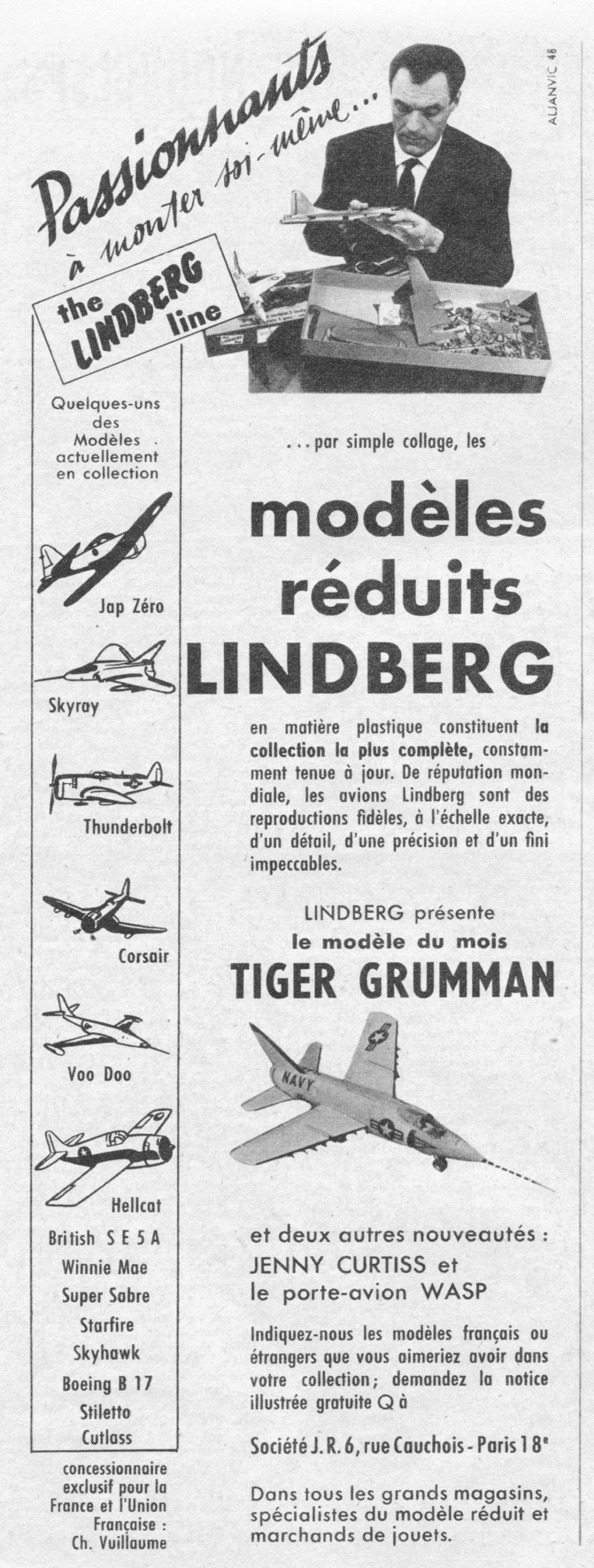 [Lindberg] Grumman F11F Tiger (1958-1959) 1959_010