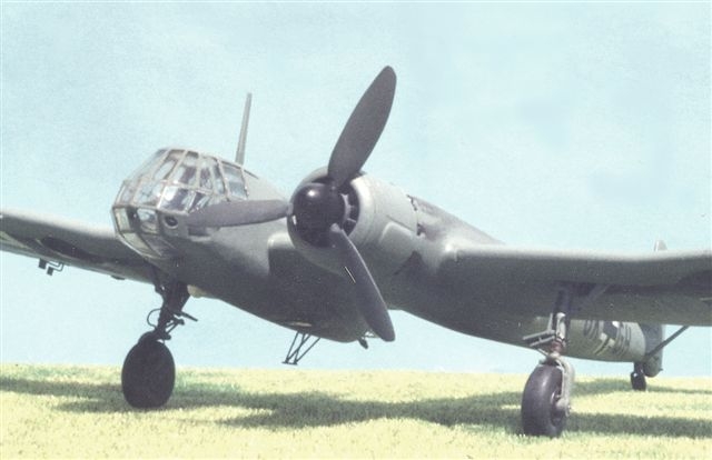 Blohm und Voss BV 141 B-1, Airfix, 1/72, édition 1970, montage de 2006. Blohm_12