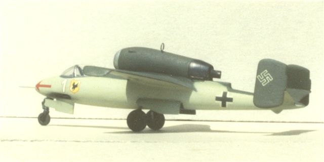 Heinkel He 162A-2 "Spatz", Frog 1/72 (VINTAGE) Heinke12