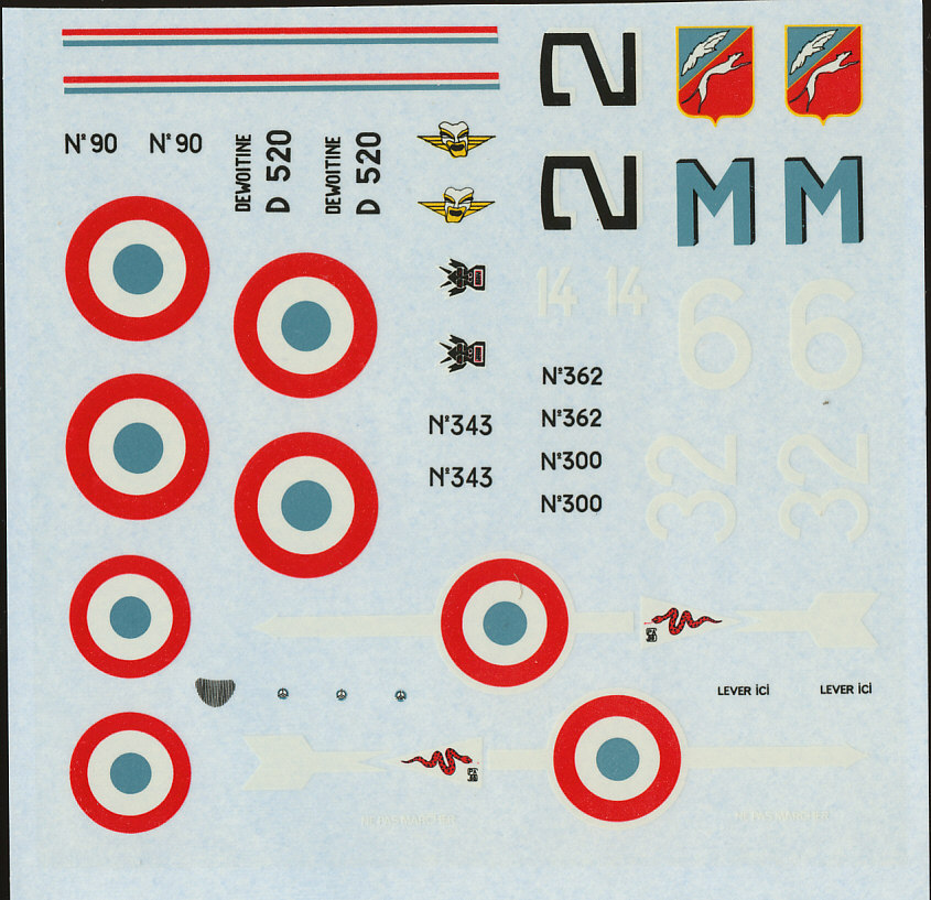 Dewoitine D. 520, Gull Wings 1/48, 1983 Img_0033