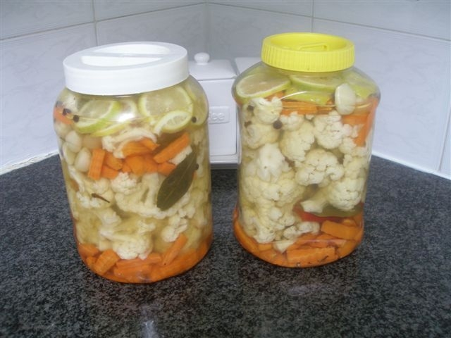 legumes aux vinaigre blanc (pickles) Courad10