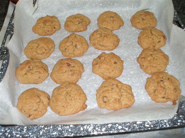 Cookies  aux pépites de chocolat Pb160017