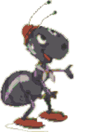 La sauterelle et la fourmi Fourmi16