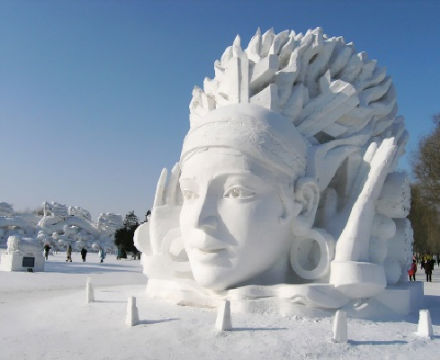 Art éphémère : sculptures de glace 48o8cn10