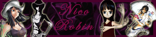 Nico robin's signs ^^ Sign-r10