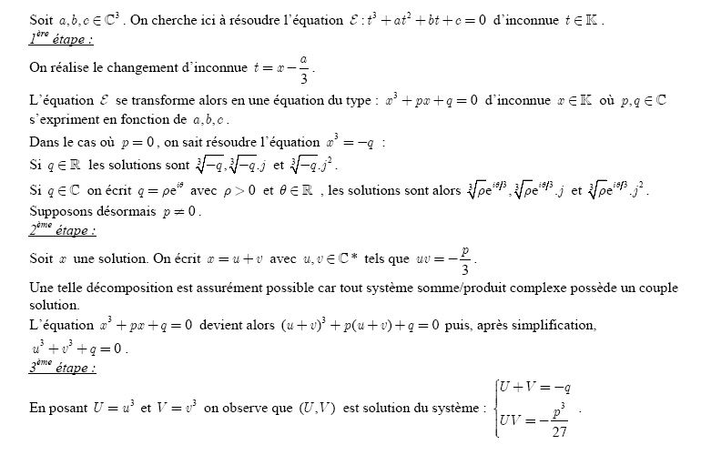 Méthode De Cardan:Résolution des équations du 3e degré Sans_t10