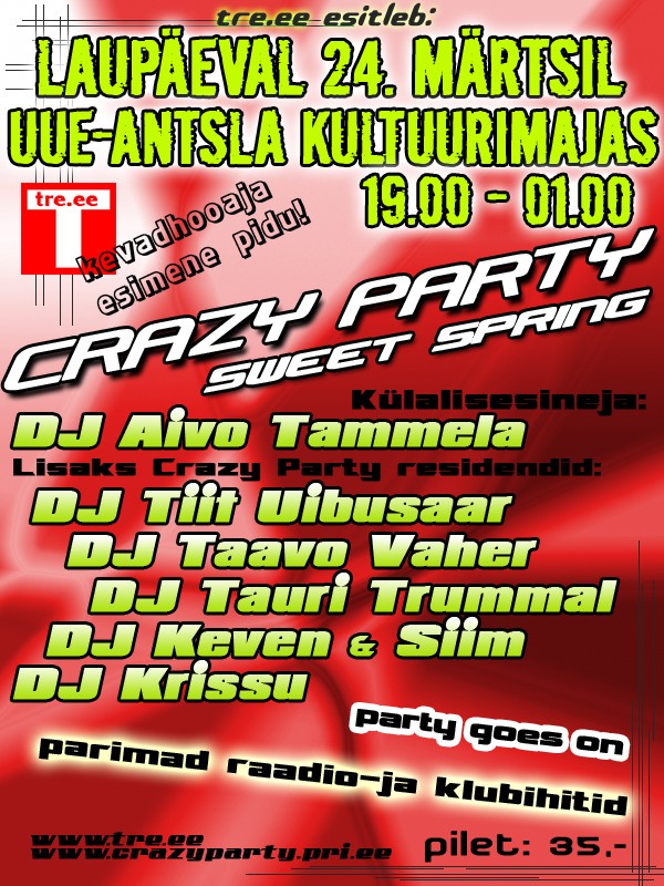 Laupev 24.Mrts Uue-Antsla Kultuurimaja CRAZY PARTY Cp_24-10