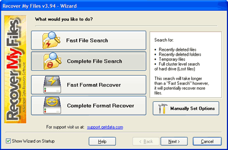 Recover My Files v3.9.8.5167 Full Rc210