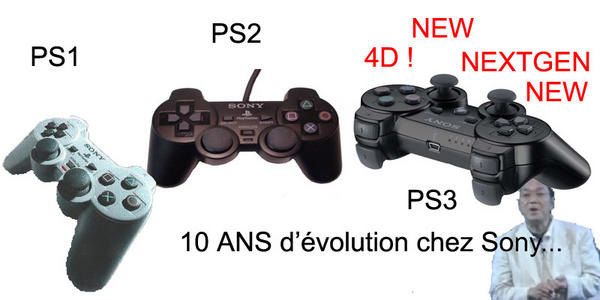 Les images anti S lors de la presentation de la manette 4D Evolut10