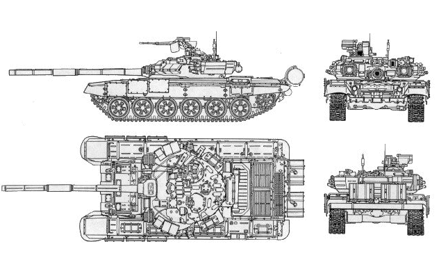 الدبابه t-90 الروسيه T-90s_10