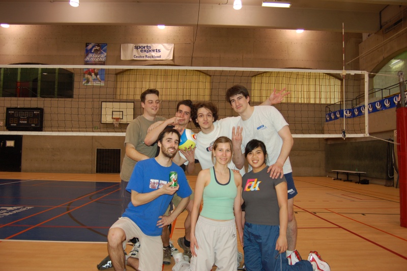 Tournoi de Volleyball: Gagant de la 3ième position!! 31mars18