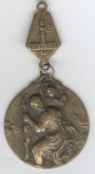 medalla promocional de seguros Minerva-San Cristobal Foti11