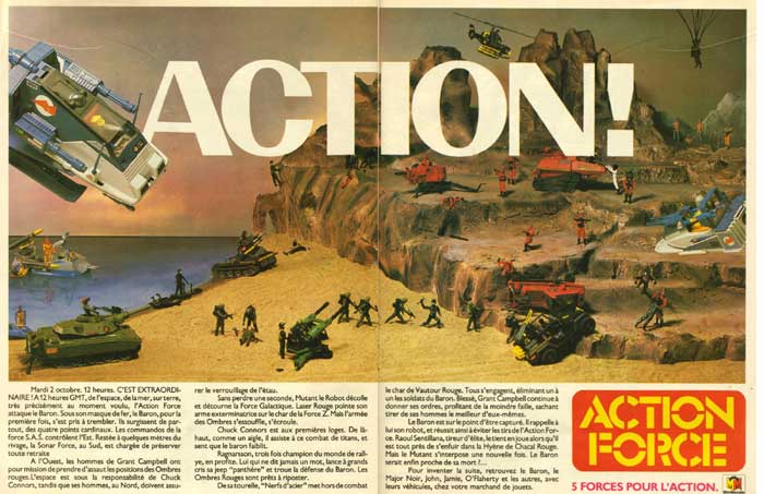 ACTION FORCE : toute la gamme Acforc10