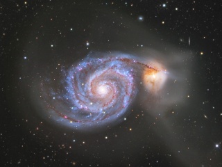 Les Galaxies: Les objets Messier ( 6me partie de M50  M59) M05110