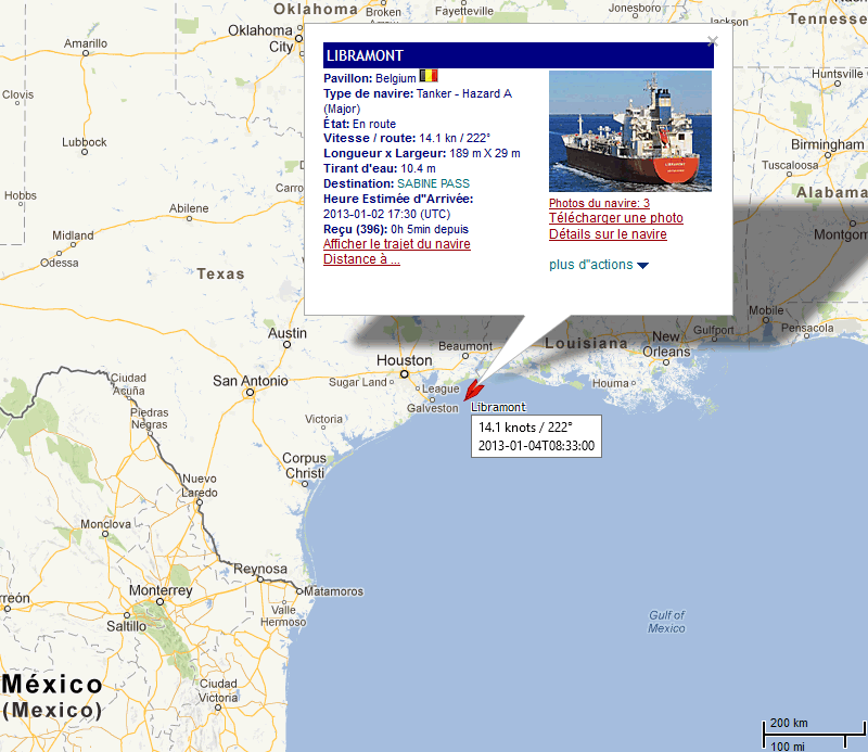 Position des navires de la marine marchande belge 04_01_12
