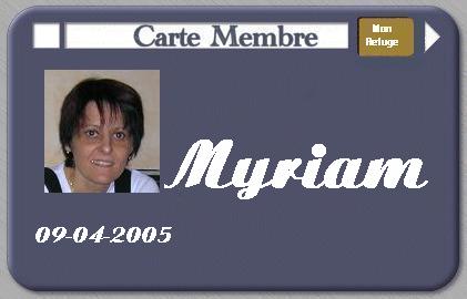 CARTE DE MEMBRE DU GROUPE Myriam10