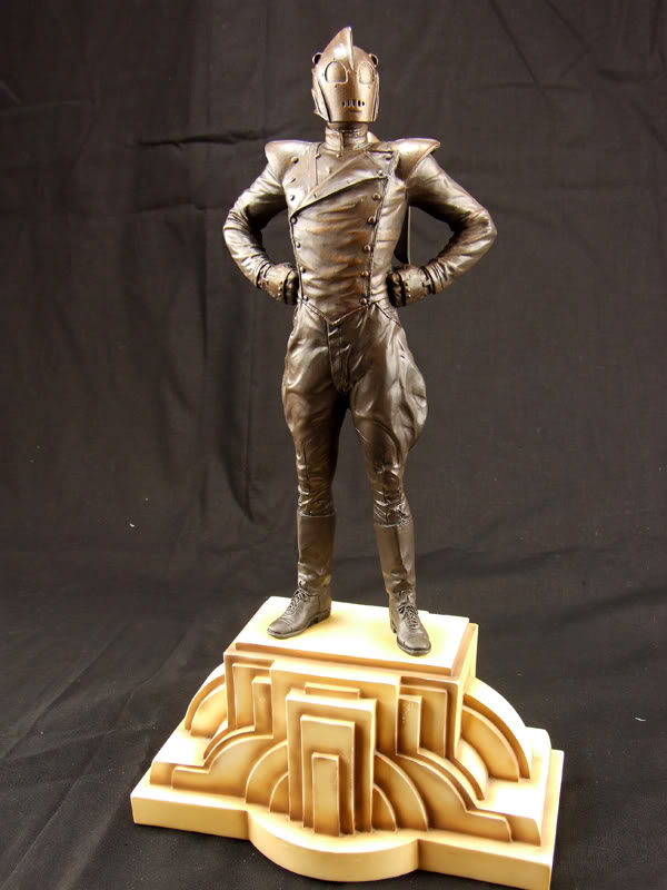 ROCKETEER "Faux Bronze" [statue] Roc10