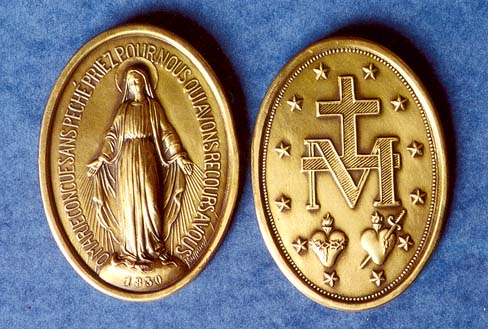 Les apparitions de Marie à la rue du Bac à Paris Medals10