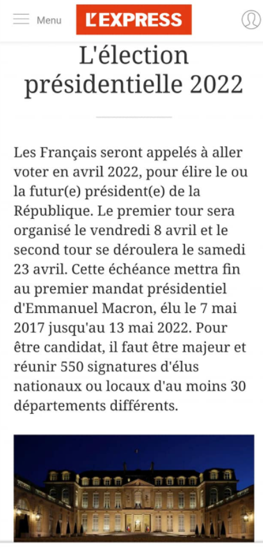 FIN DE LA REPUBLIQUE FRANC MACONNE PAR LE CHOIX DE DIEU - L' ENFANT D'ALZO DI PELLA  - Page 8 L_expr10