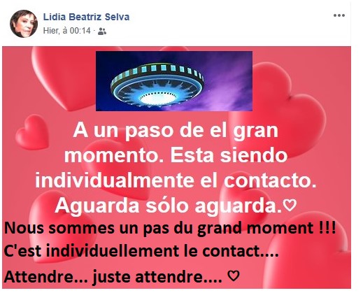 LIDIA BEATRIZ SELVA (Argentine)  CONTACTEE .... OLGA BERNUY des USA... et ses autres contacts Ovni210