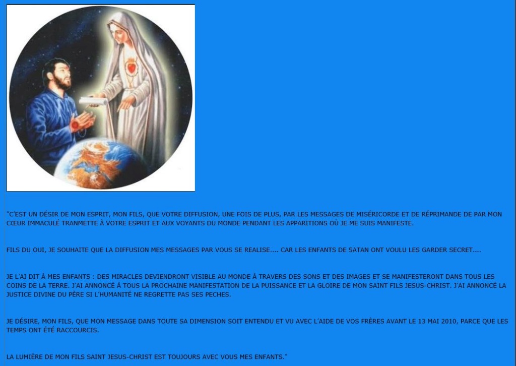 GIORGIO BONGIOVANNI.... UN HOMME PAS COMME LES AUTRES... AU SERVICE DE JESUS ET MARIE - Page 36 Vierge26