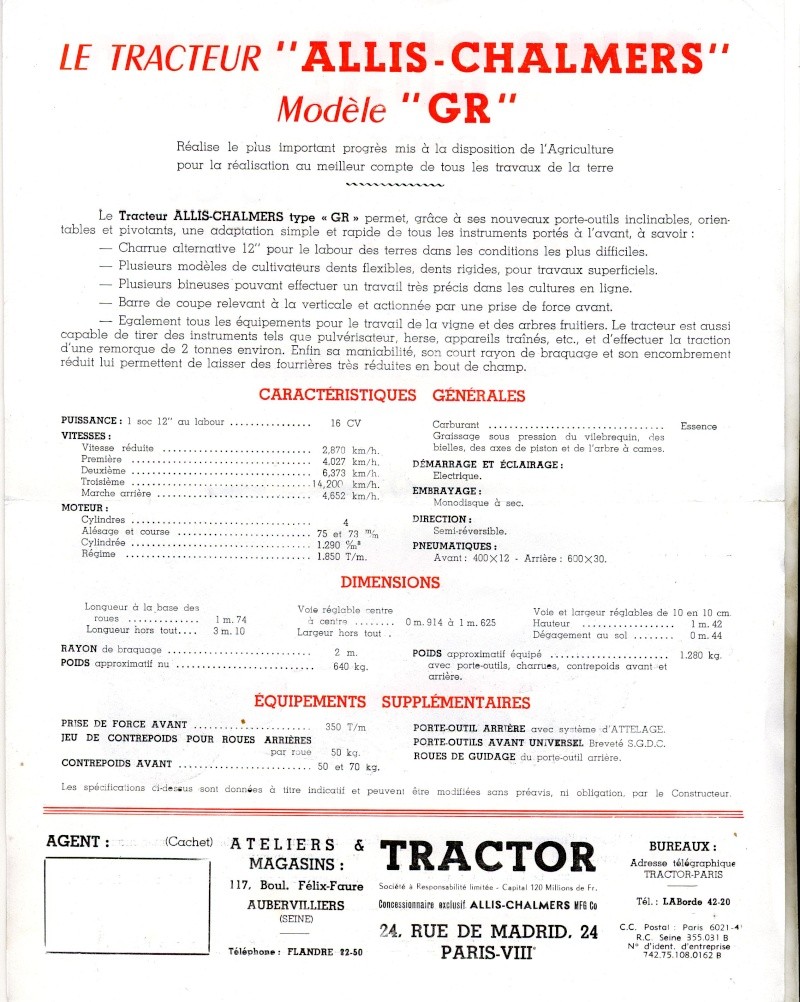 Recherche: info Allis Chalmers G - Tractor GR Scan1012