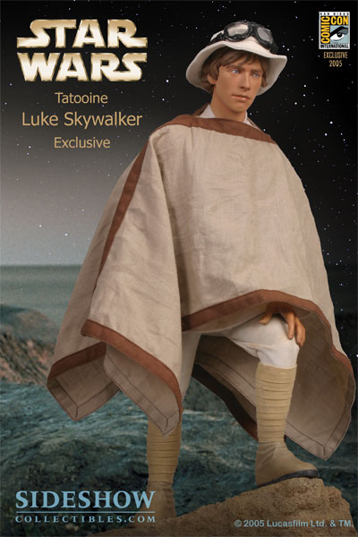Luke Skywalker Sideshow Comic imbecile 2005 exclusif Comic210