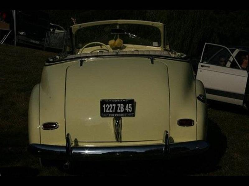 restauration chevy 1947 cabriolet Image210