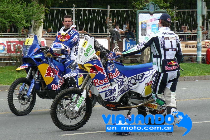 Dakar Argentina Chile 2010 (Te mostramos como se vivio la largada y persecucion por la autopista) 002311