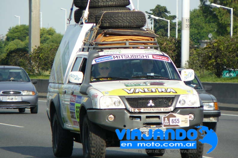 Dakar Argentina Chile 2010 (Te mostramos como se vivio la largada y persecucion por la autopista) 006511