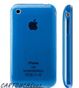 Vend coque silicone transparente pour iPhone Bleu10