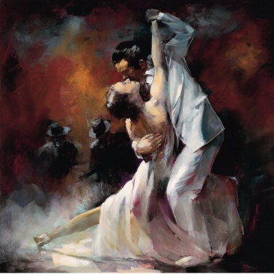 Tango en peinture Tango210