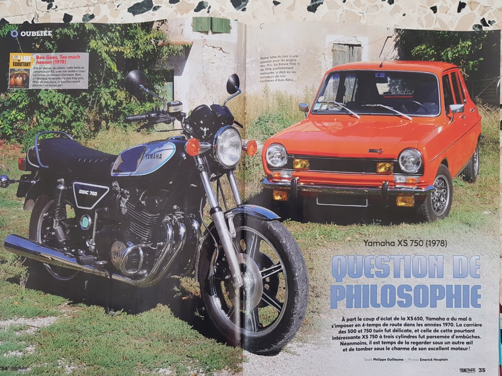 Essai de ma Yam 750 XS dans Youngtimer moto 20201112