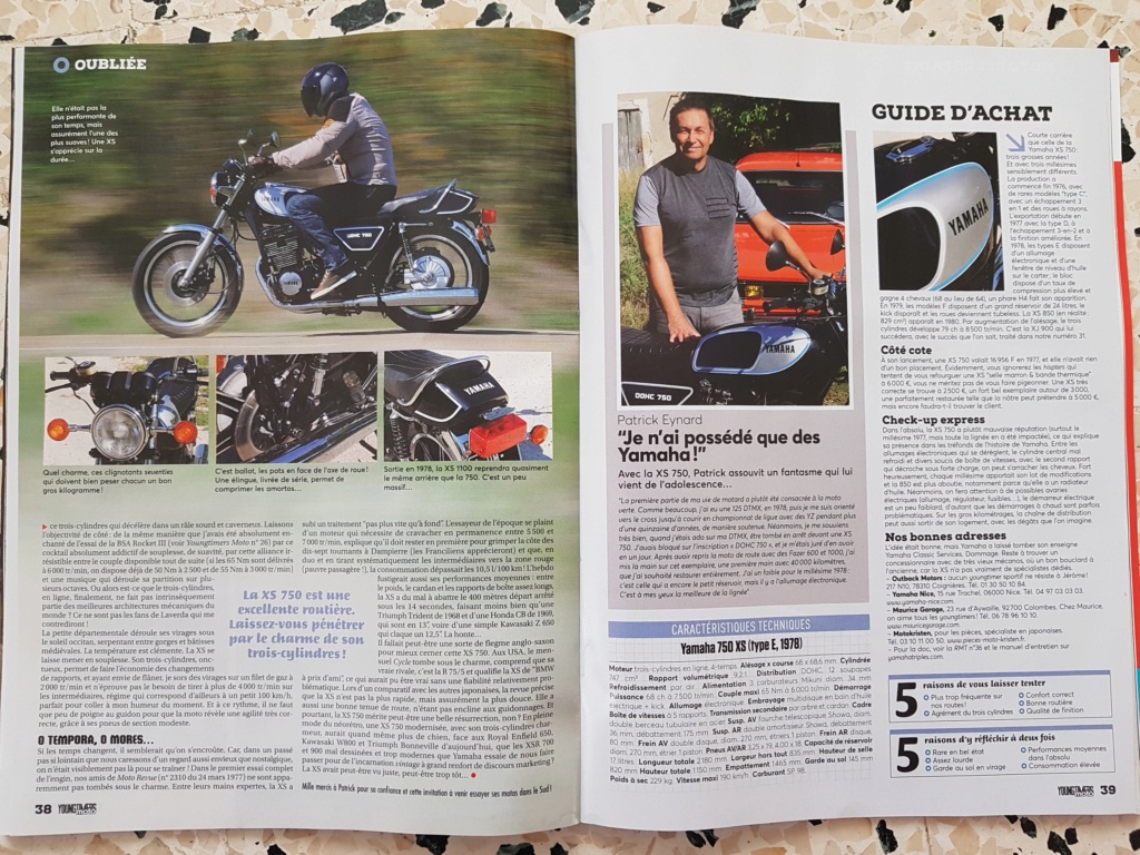 Essai de ma Yam 750 XS dans Youngtimer moto 20201114