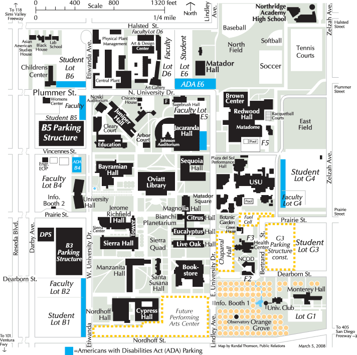 A Map of CSUN Csun_m10