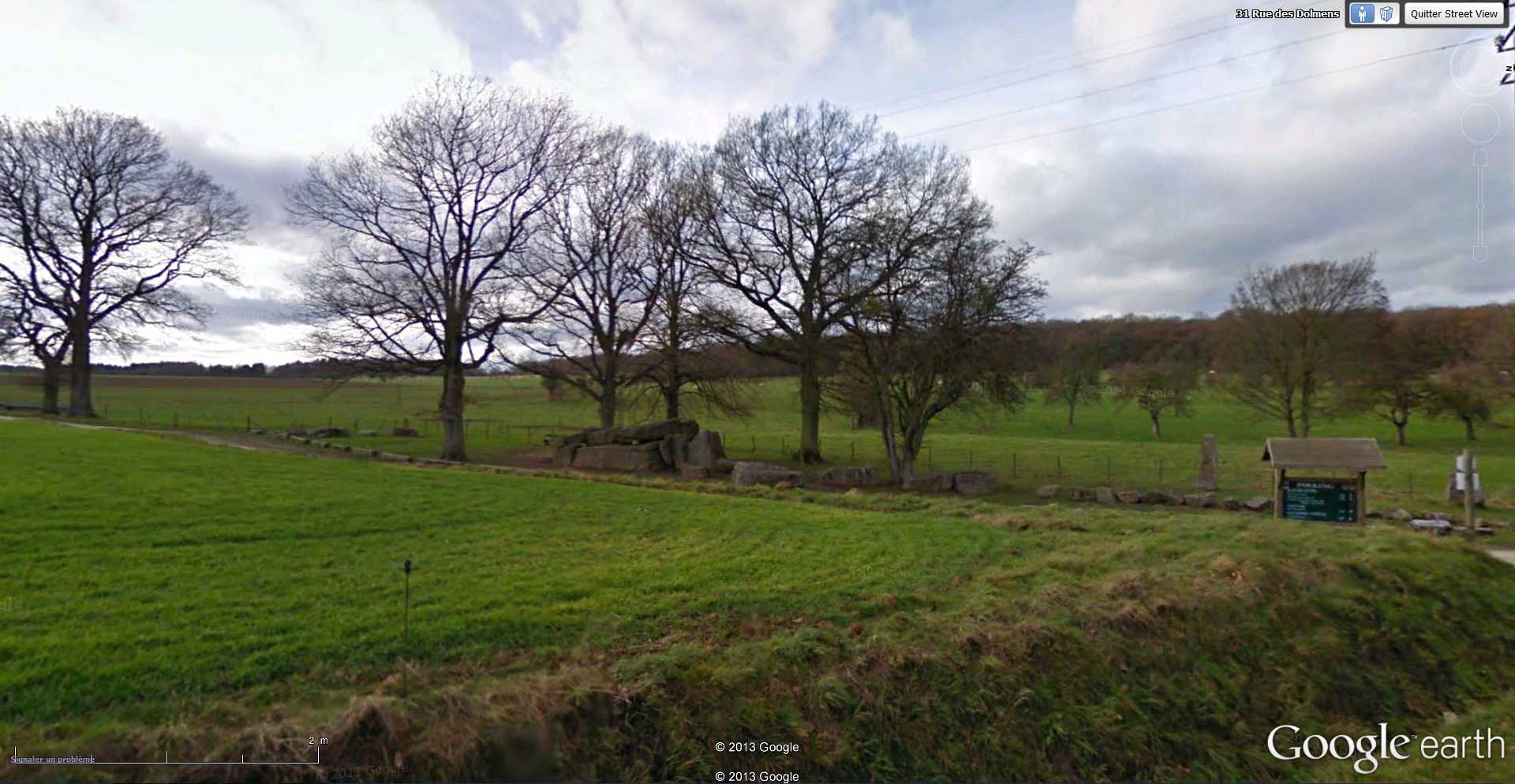 STREET VIEW : Menhirs, dolmens et autres mégalithes - Page 2 2013-065