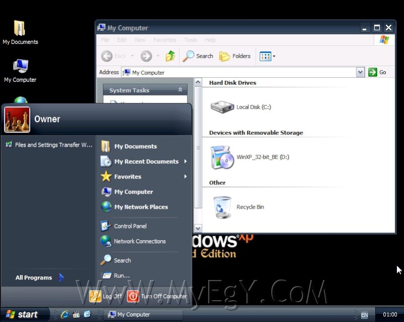 Windows XP Professional SP3 Black Edition . 2013.01.31 17082011