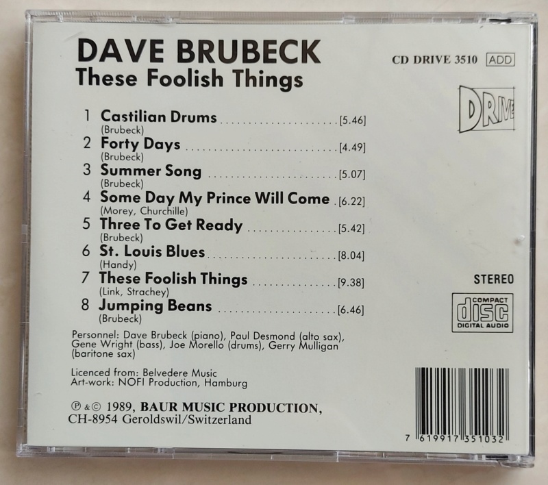 Dave Brubeck (SOLD) 20210167