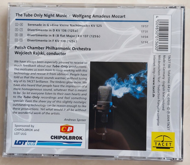 Telarc, Tacet & Proprius CD (SOLD) 20210444