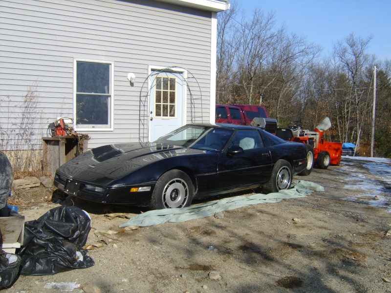 Winter is hard on vinyl decals lol Vette_11