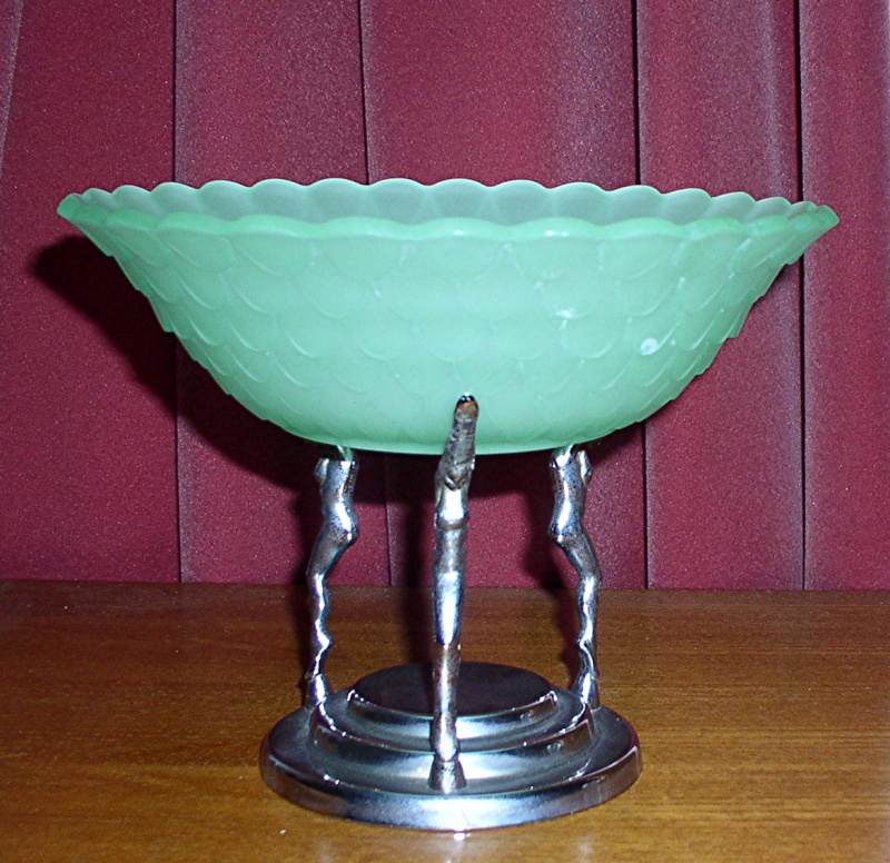 Green Art Deco bowl Holida15