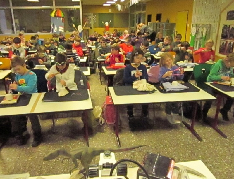 Präparationsworkshop in einer Grundschule in NRW Img_1313