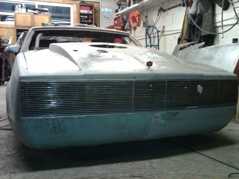 El Camino Update (Custom Cowl Hood) Day 2 311