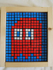 Des oeuvres d'art faites avec des Rubik's Cube 40326113