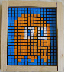 Des oeuvres d'art faites avec des Rubik's Cube 40333614