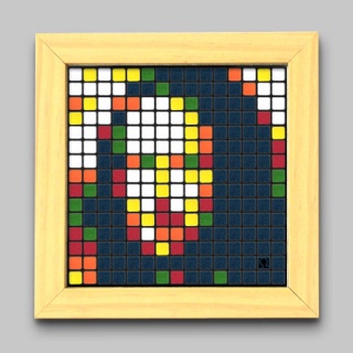 Des oeuvres d'art faites avec des Rubik's Cube Mona-l10